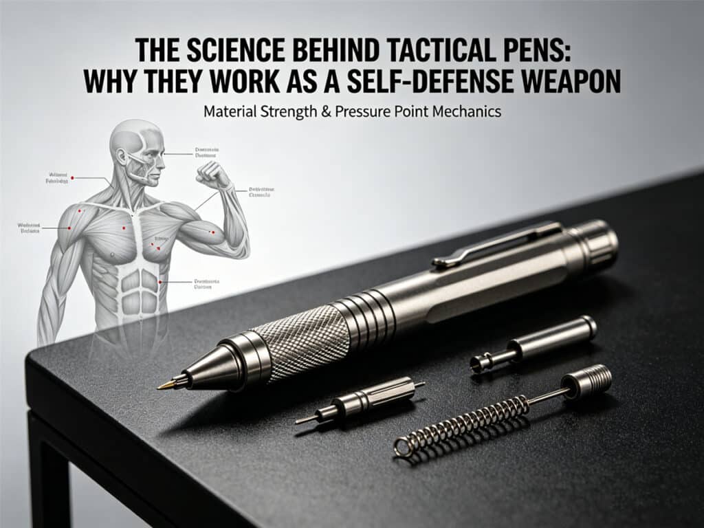 The Science Behind Tactical Pens Why They Work as a Self-Defense Weapon