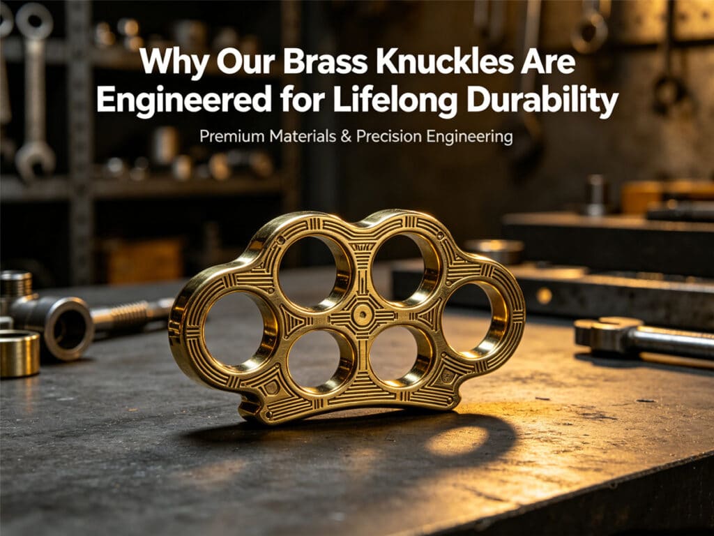 Why Our Brass Knuckles Are Engineered for Lifelong Durability