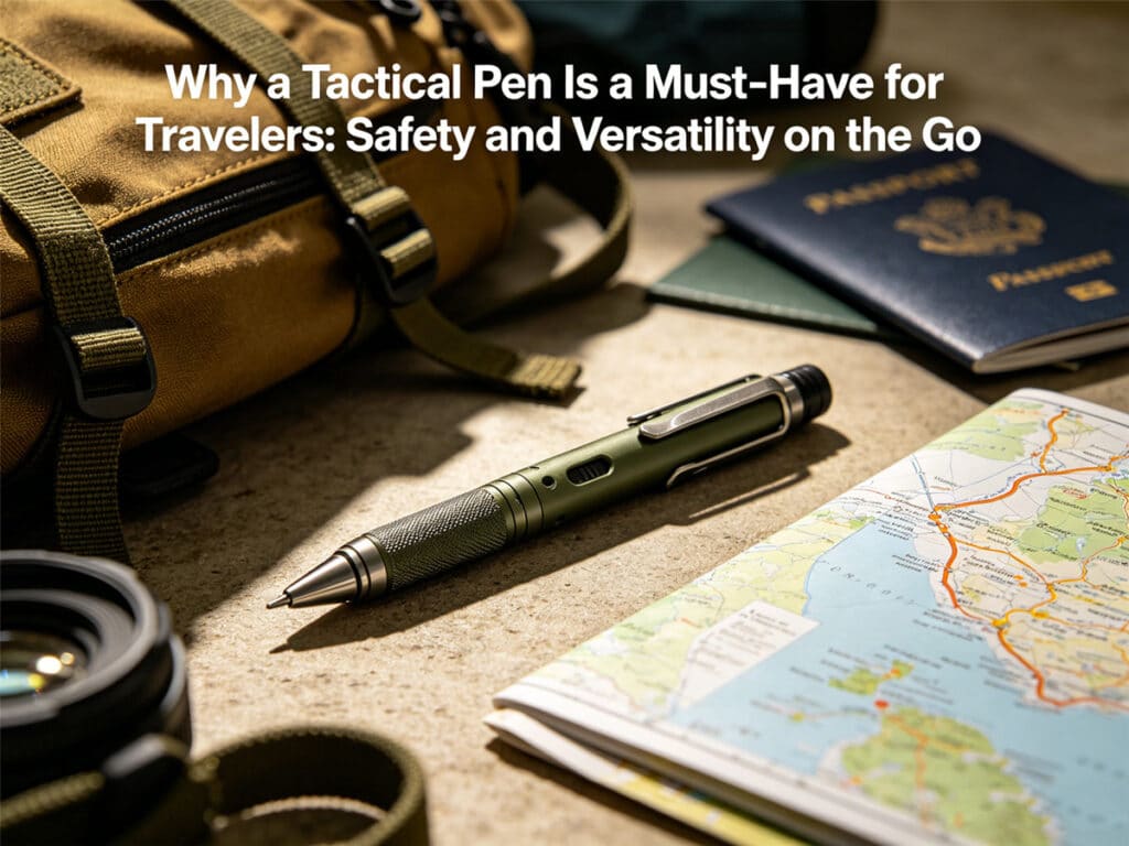 Why a Tactical Pen Is a Must-Have for Travelers Safety and Versatility on the Go