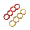 Aluminum Alloy Foldable EDC Rescue Ring 4 Finger Brass Knuckle