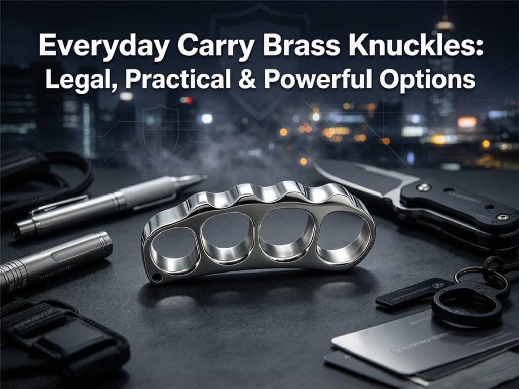 Everyday Carry Brass Knuckles Legal, Practical & Powerful Options