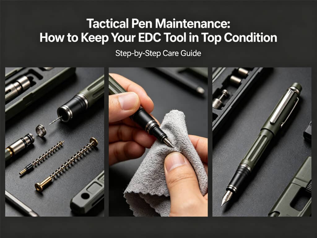 Tactical Pen Maintenance How to Keep Your EDC Tool in Top Condition