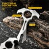 Titanium Alloy EDC Portable Pry Bar Multitool (2)