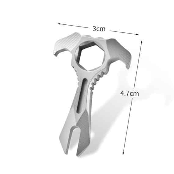 Titanium Alloy EDC Portable Pry Bar Multitool (5)