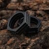 Titanium Steel Self-defense Women's Ring