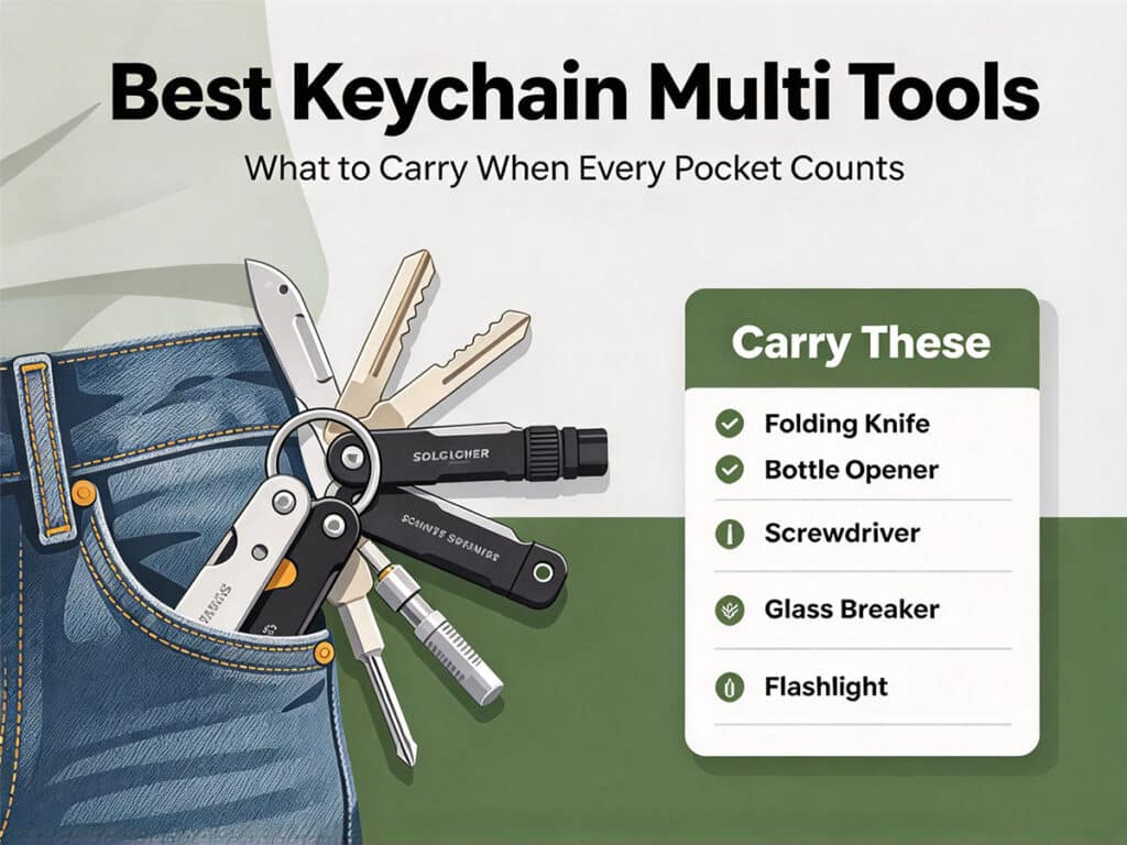 Best Keychain Multi Tools What to Carry When Every Pocket Counts