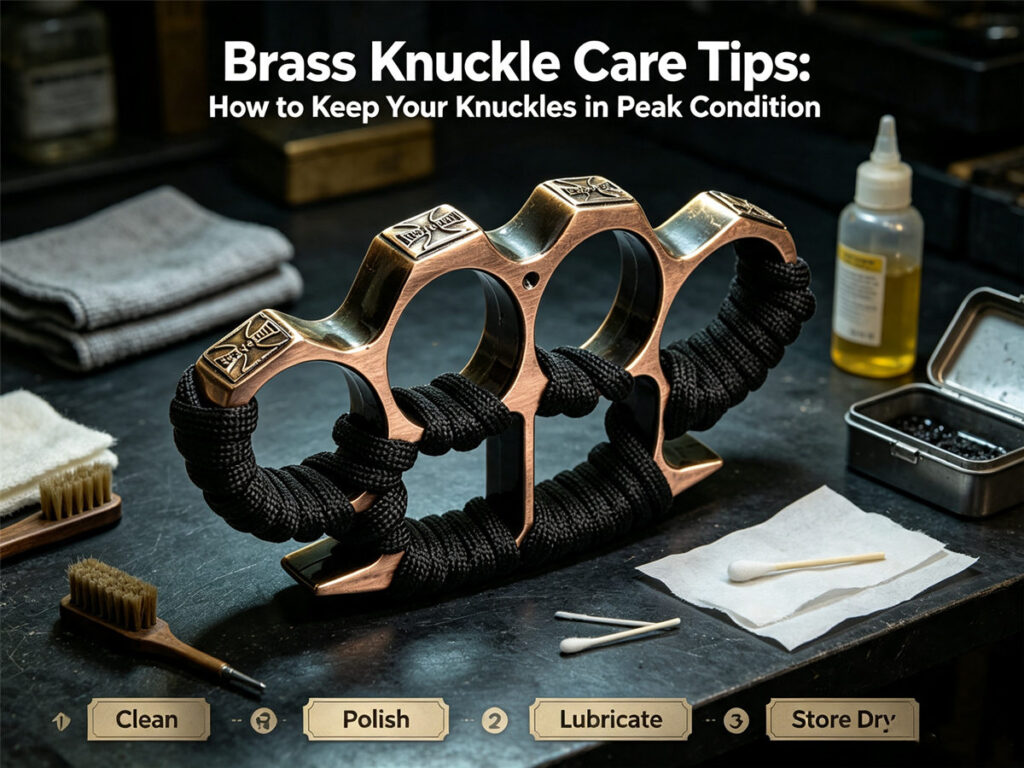 Brass Knuckle Care Tips: How to Keep Your Knuckles in Peak Condition