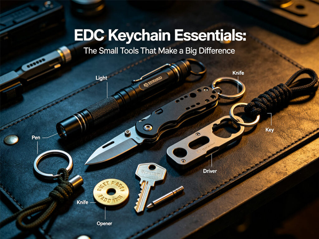 EDC Keychain Essentials The Small Tools That Make a Big Difference