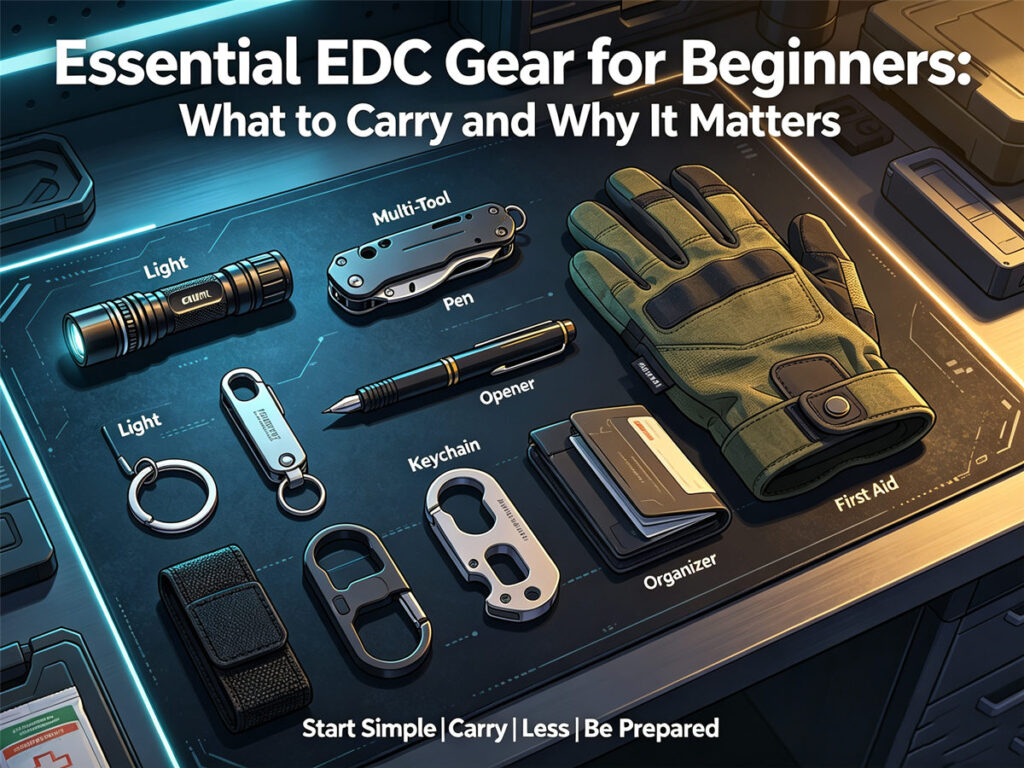 Essential EDC Gear for Beginners What to Carry and Why It Matters