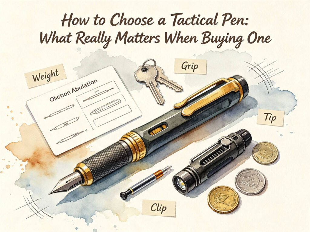 How to Choose a Tactical Pen: What Really Matters When Buying One