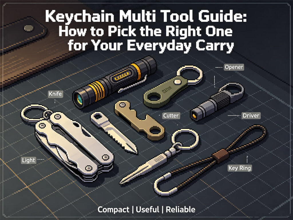 Keychain Multi Tool Guide How to Pick the Right One for Your Everyday Carry