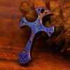Starry Sky Titanium Alloy Cross Self-Defense Knuckle (Limited Edition)