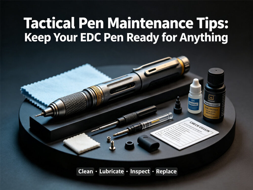 Tactical Pen Maintenance Tips Keep Your EDC Pen Ready for Anything