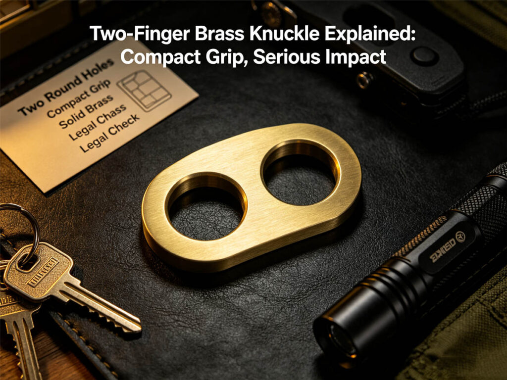 Two-Finger Brass Knuckle Explained Compact Grip, Serious Impact