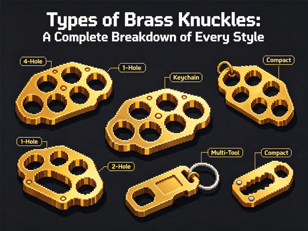 Types of Brass Knuckles A Complete Breakdown of Every Style