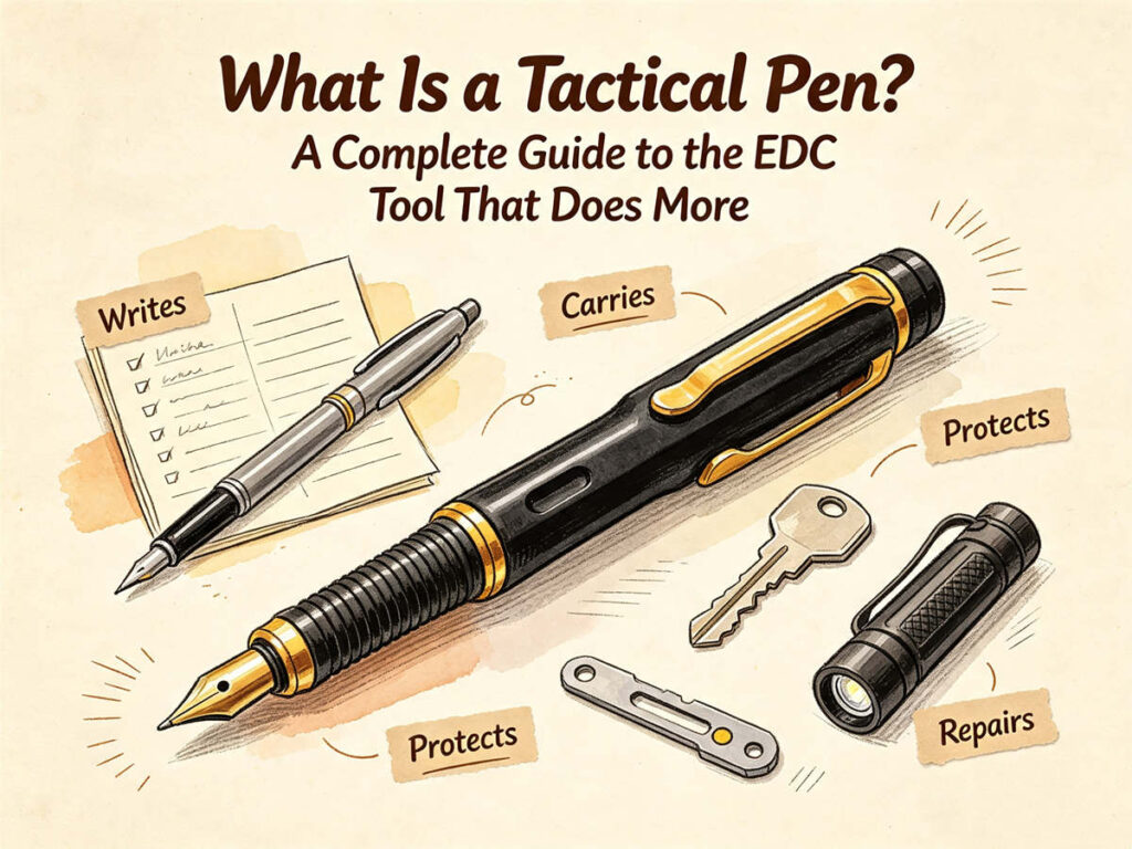 What Is a Tactical Pen? A Complete Guide to the EDC Tool That Does More