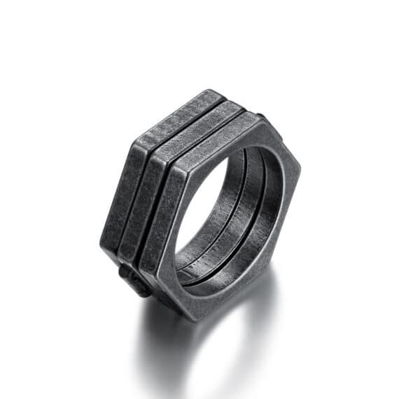 Titanium Steel Self-defense Women's Ring
