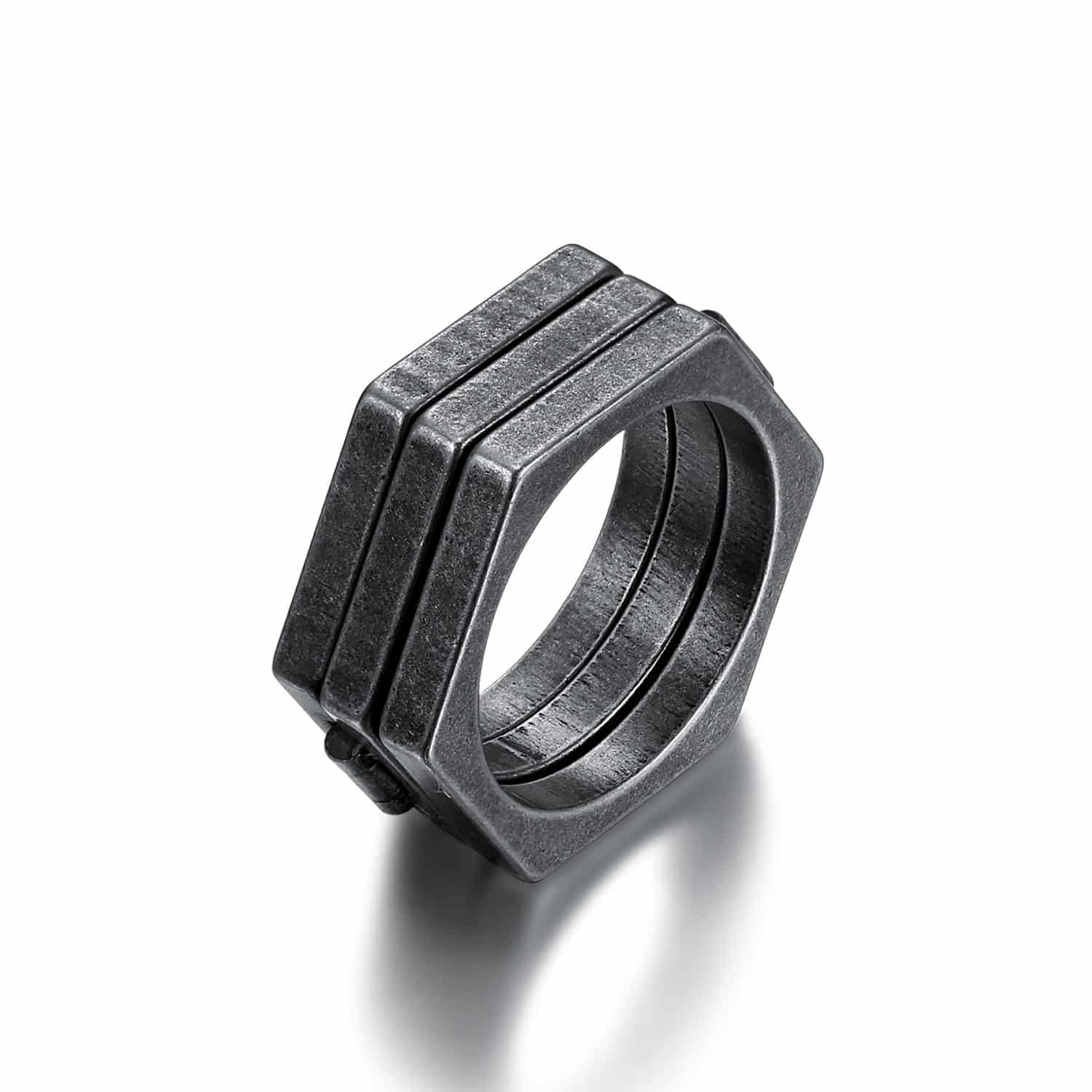 Titanium Steel Self-defense Women's Ring