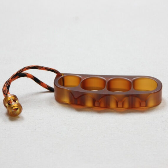 High-Strength Resin Knuckle Duster Ring & Keychain (4)