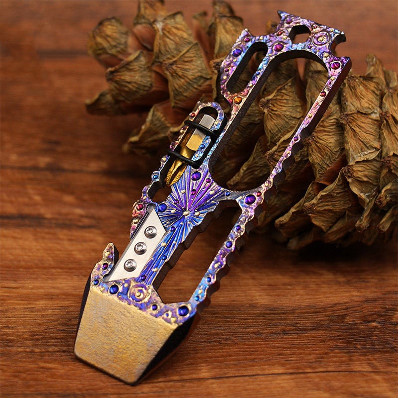 Multi-Function Titanium Alloy Pry Bar Bottle Opener (Limited Edition)