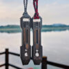Titanium Alloy EDC Multi-Function Pry Bar Self-Defense Glass Breaker (5)