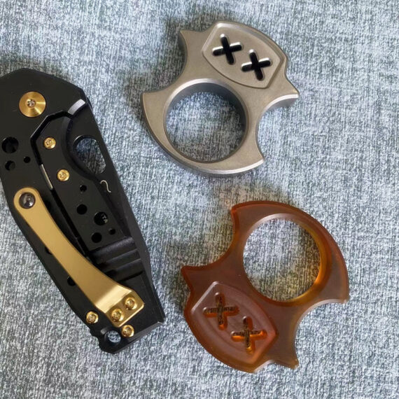 Ultem PEI Titanium Alloy Single-Finger Knuckle Duster